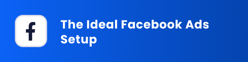 ideal facebook ads setup cover