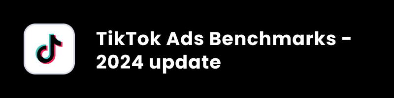 tiktok ads benchmarks cover