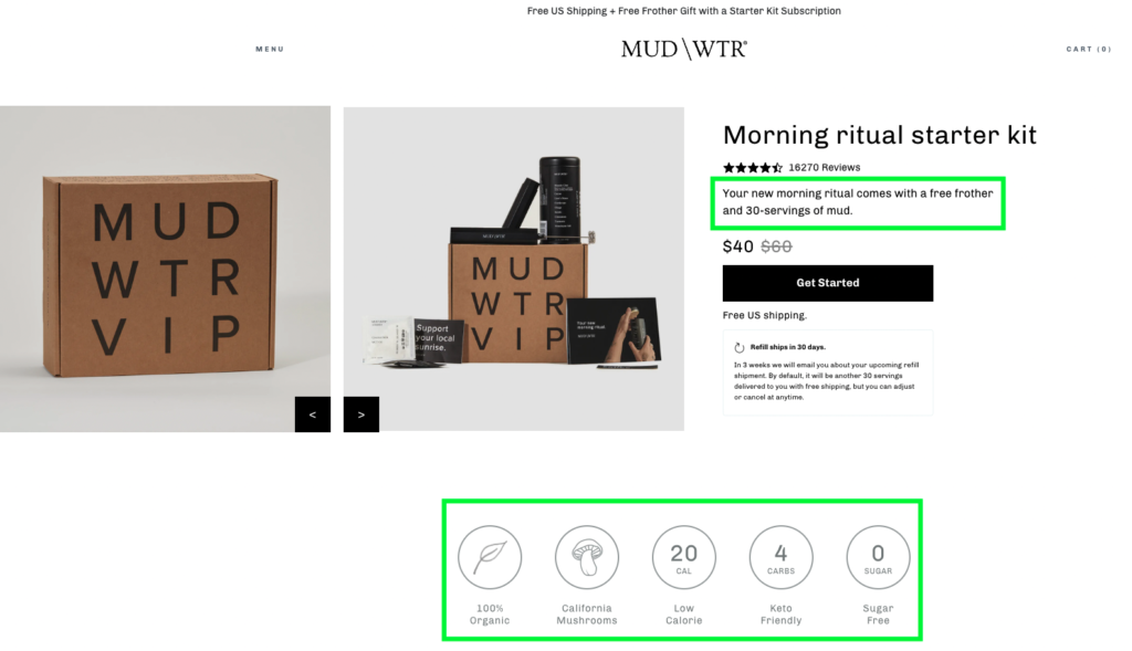 key product informations to increase shopify sales