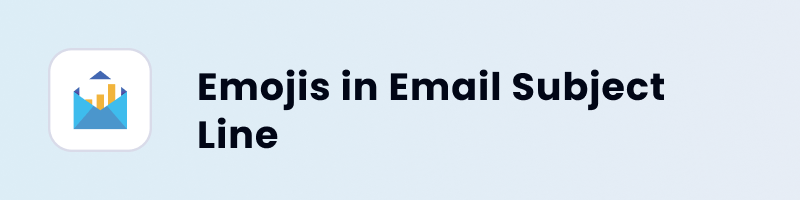 emojis in email subject line cover